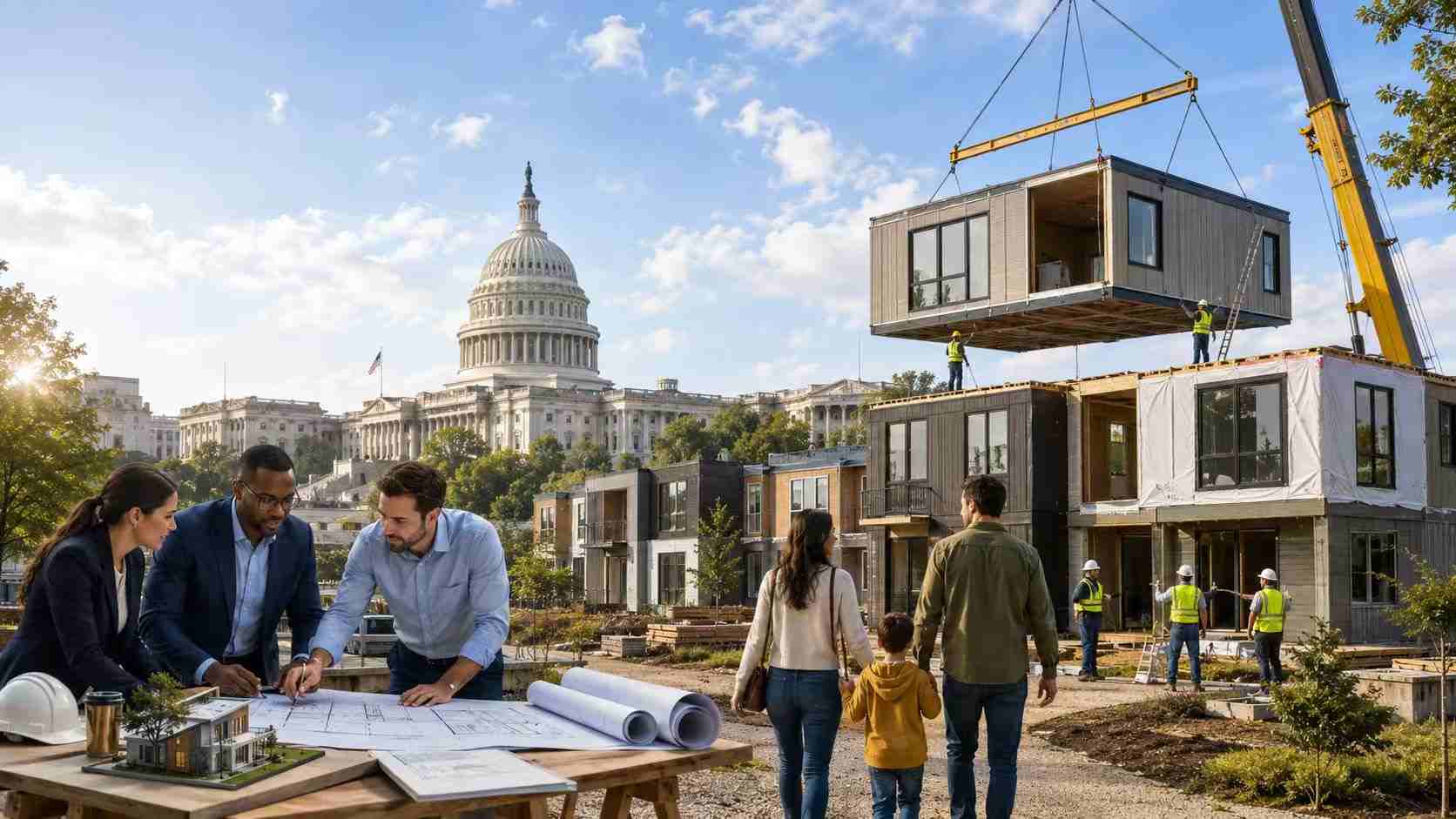 Wie könnte das neue Gesetz zur Wohnungsreform in den USA Möglichkeiten für modulares Bauen schaffen?