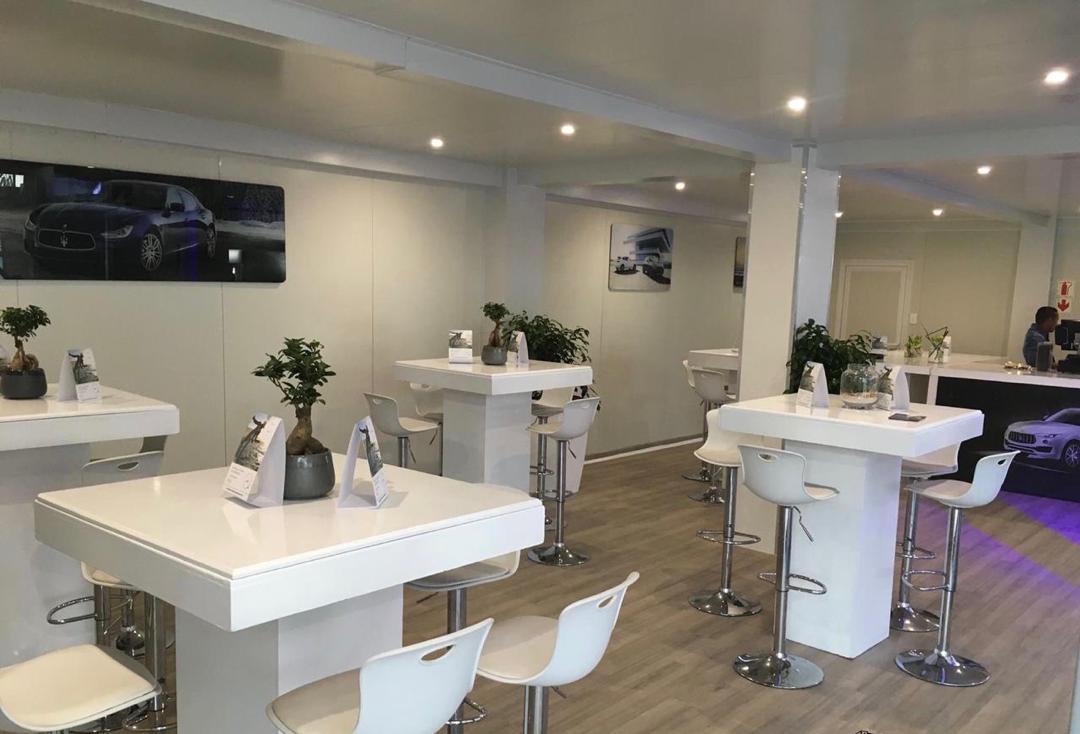 Waterfront Two-Story Container Showroom | Mobile Housing Case Study