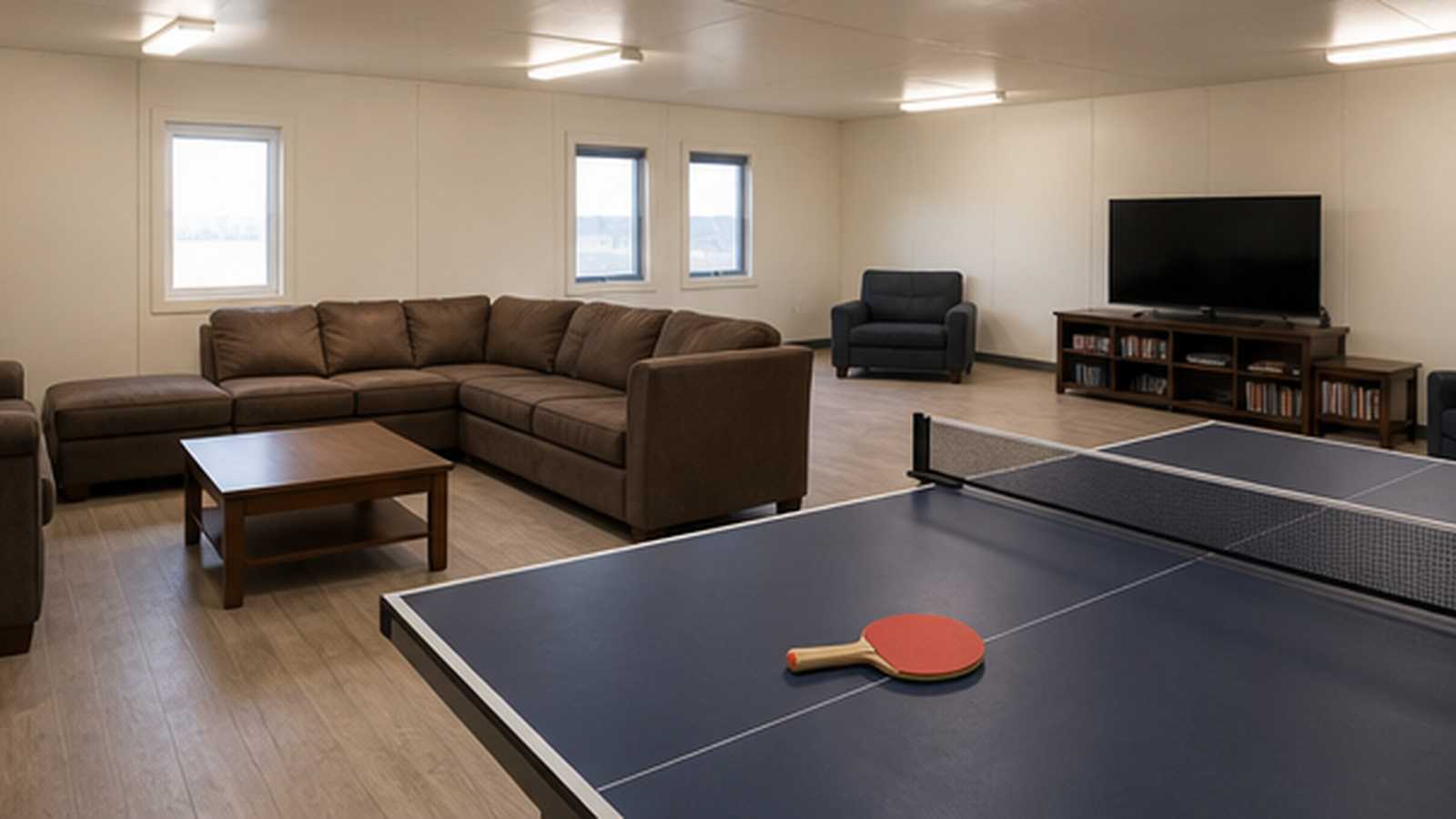 Remote Pipeline Crew Accommodation and Welfare Camp
