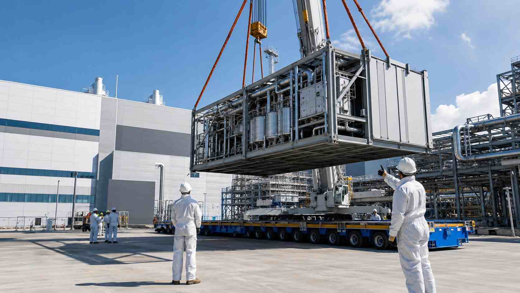 モジュール構造は半導体製造施設の拡張をサポートします