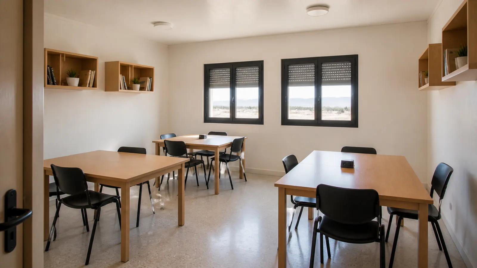 Dormitorio studentesco modulare per un campus di formazione tecnica sulle energie rinnovabili in Marocco