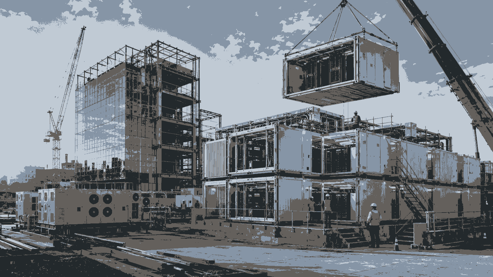 AI Growth Accelerates the Adoption of Modular Data Center Construction