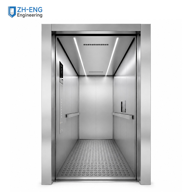 Extended‑Cabin Medical Bed Elevator