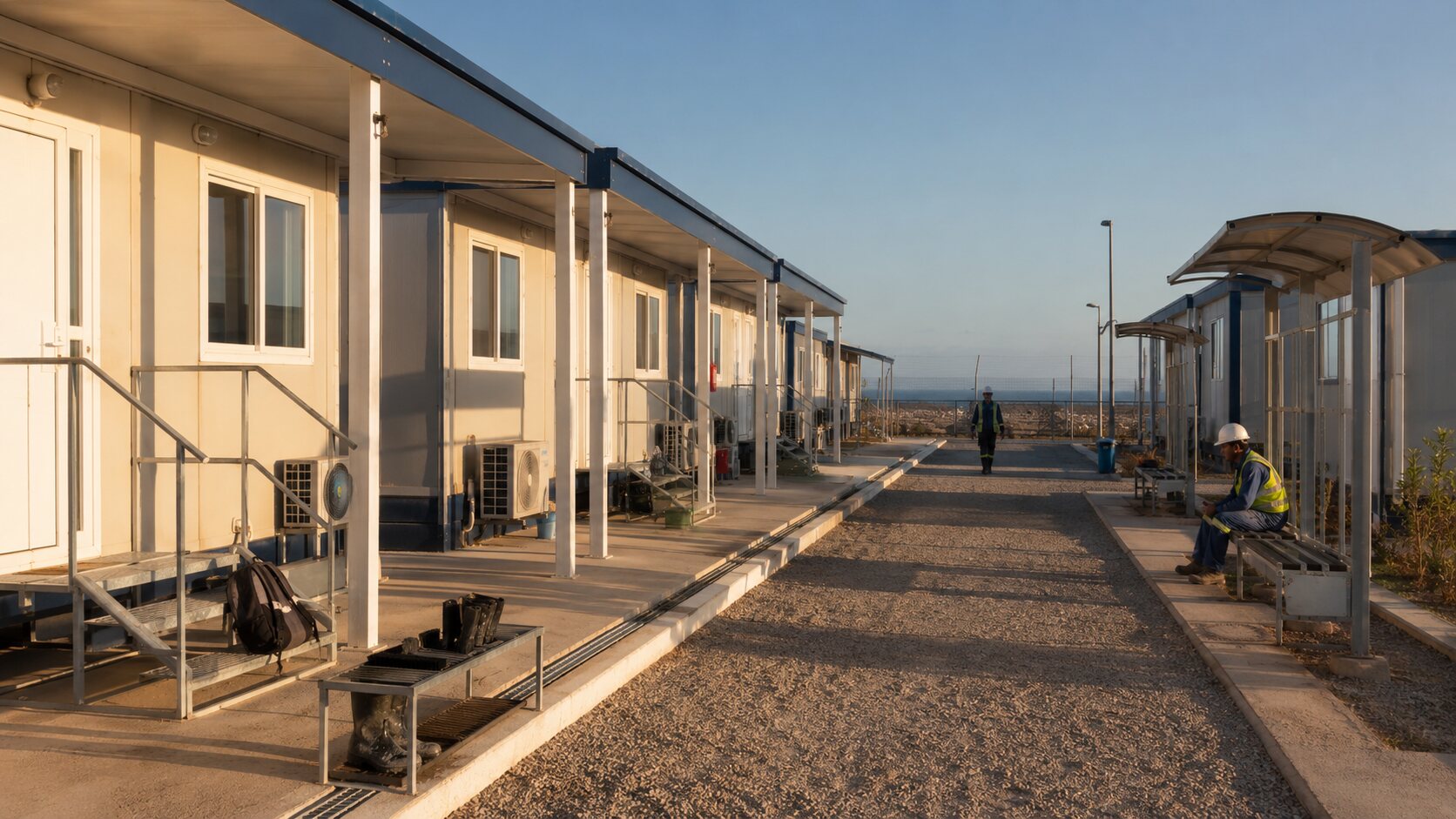 Modular Natural Gas Pipeline Construction Camp in Arzew, Algeria