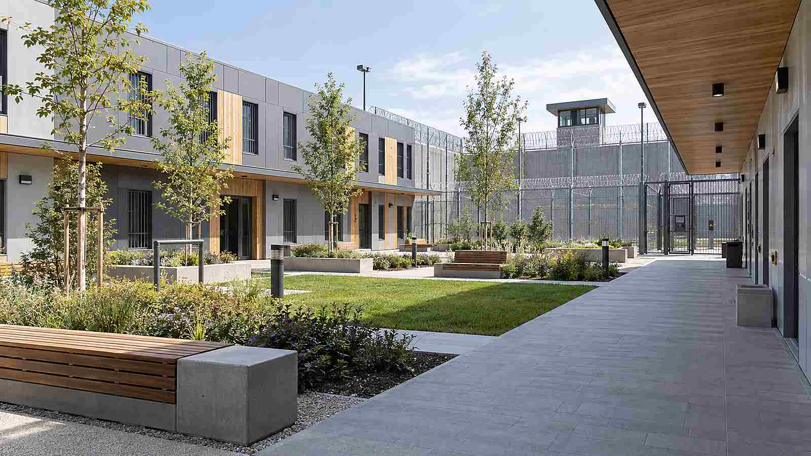 HMP Wayland MMC Houseblock Combines Capacity with Rehabilitation