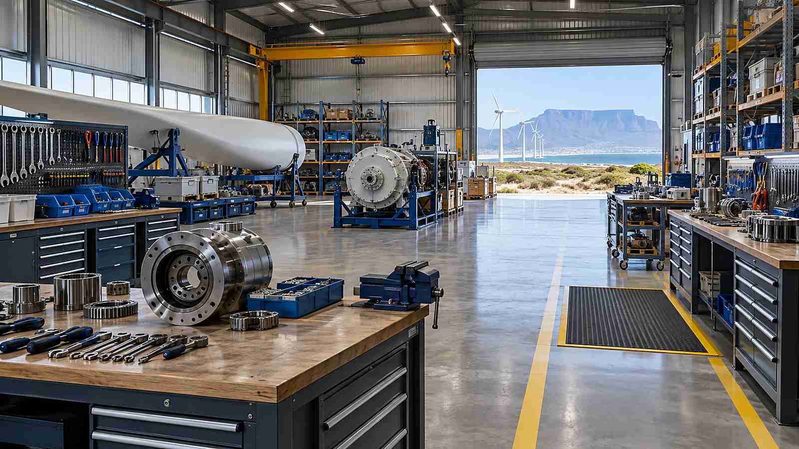 Modular Renewable Energy Operations Base in Western Cape