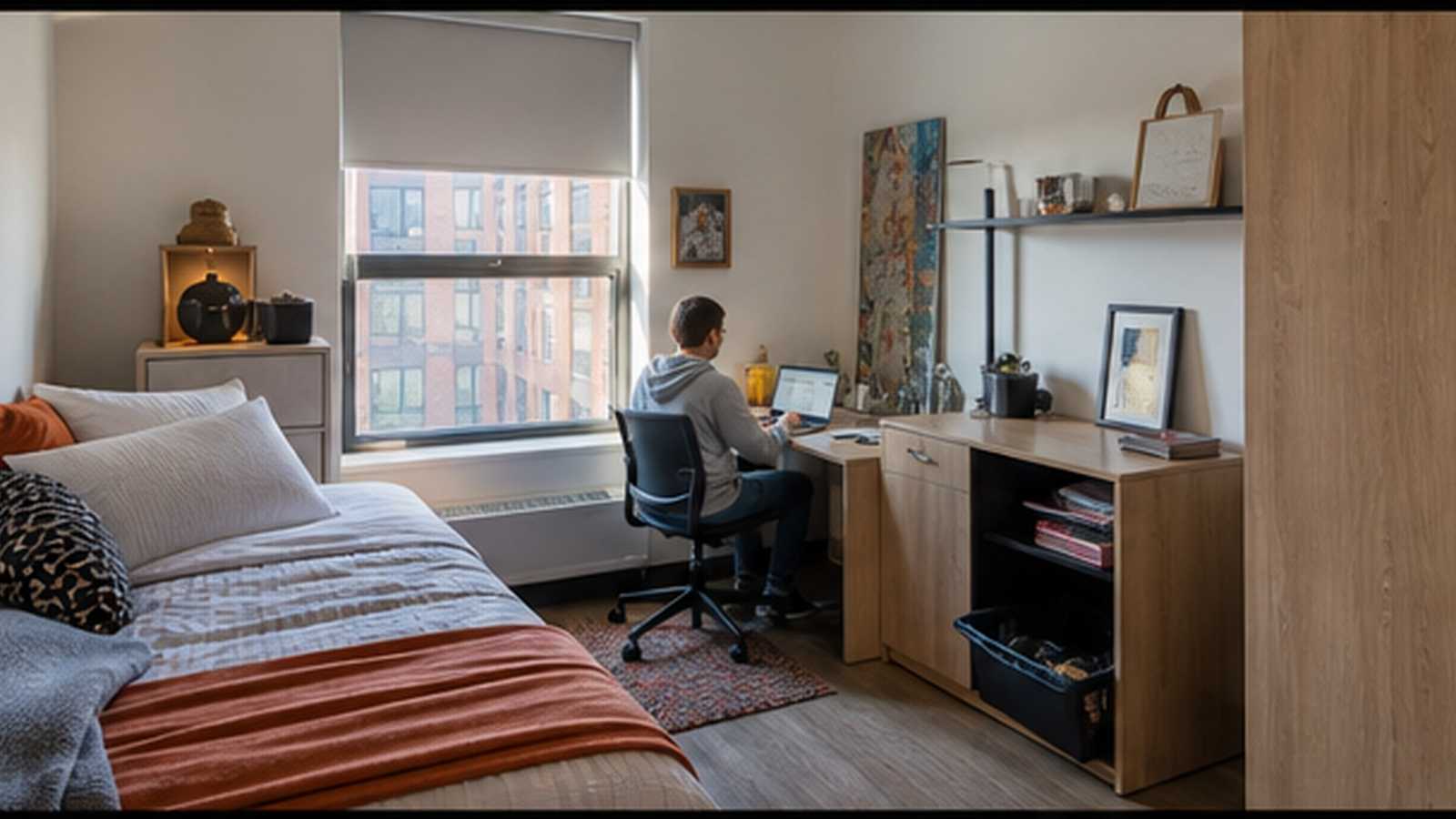 Modular Student Residence and Study Commons