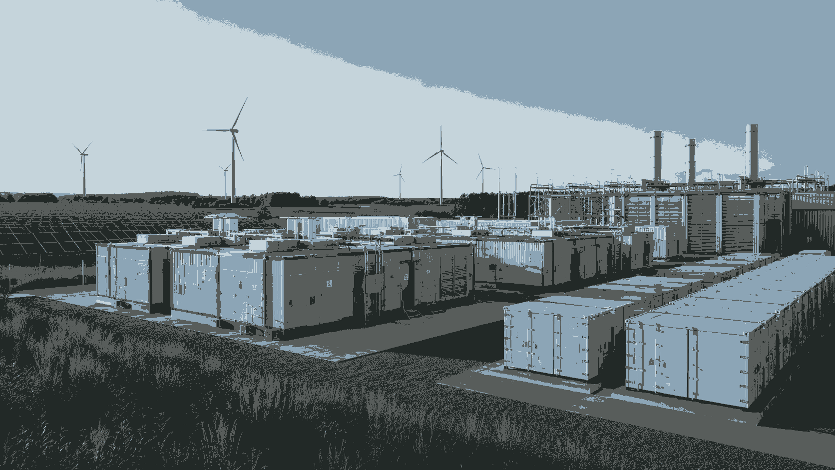 Modularer Aufbau erweitert die Energieinfrastruktur mit vorgefertigten Strom- und Speichersystemen