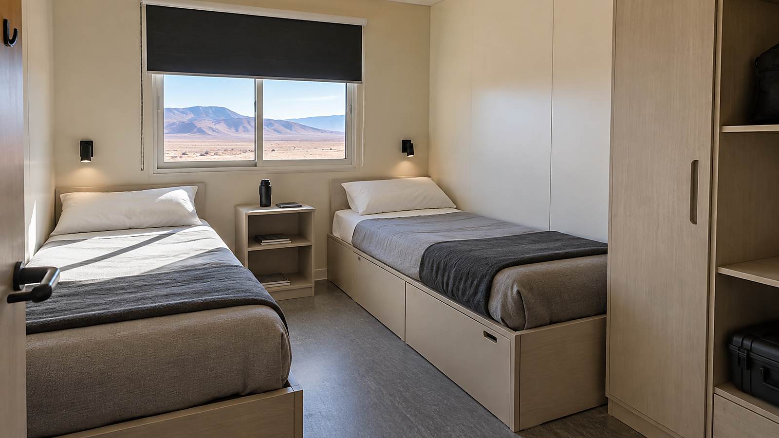 Modular Mining Exploration Camp in the Atacama
