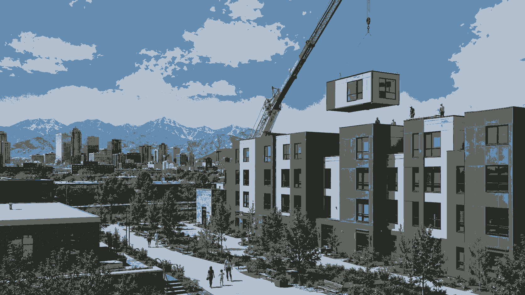 Il progetto Denver Affordable Housing dimostra la velocità della costruzione modulare