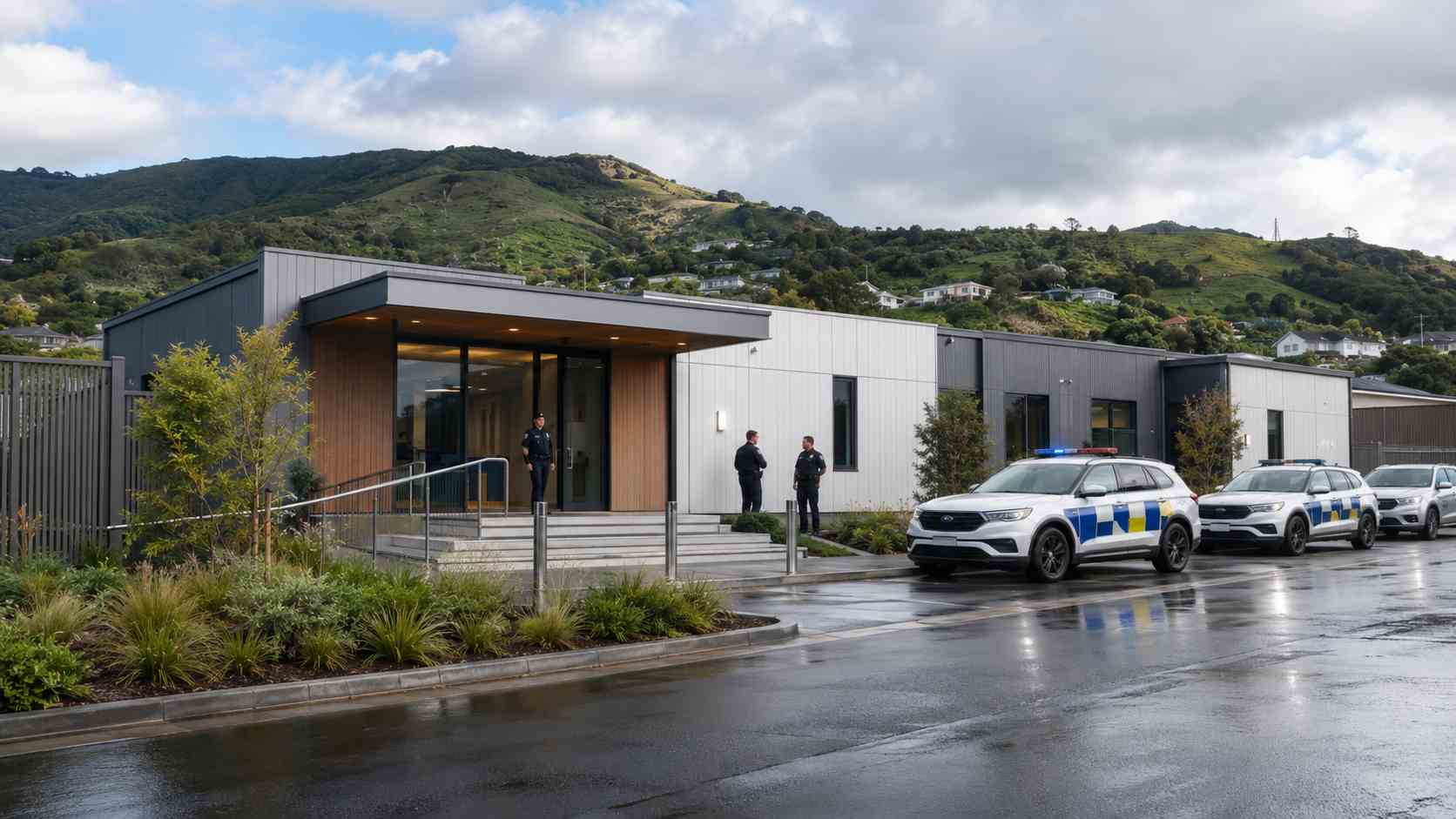 Nova Zelândia abre delegacia de polícia modular, destacando o crescimento de edifícios modulares de segurança pública