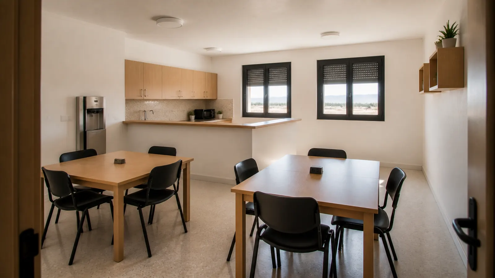 Dormitorio studentesco modulare per un campus di formazione tecnica sulle energie rinnovabili in Marocco