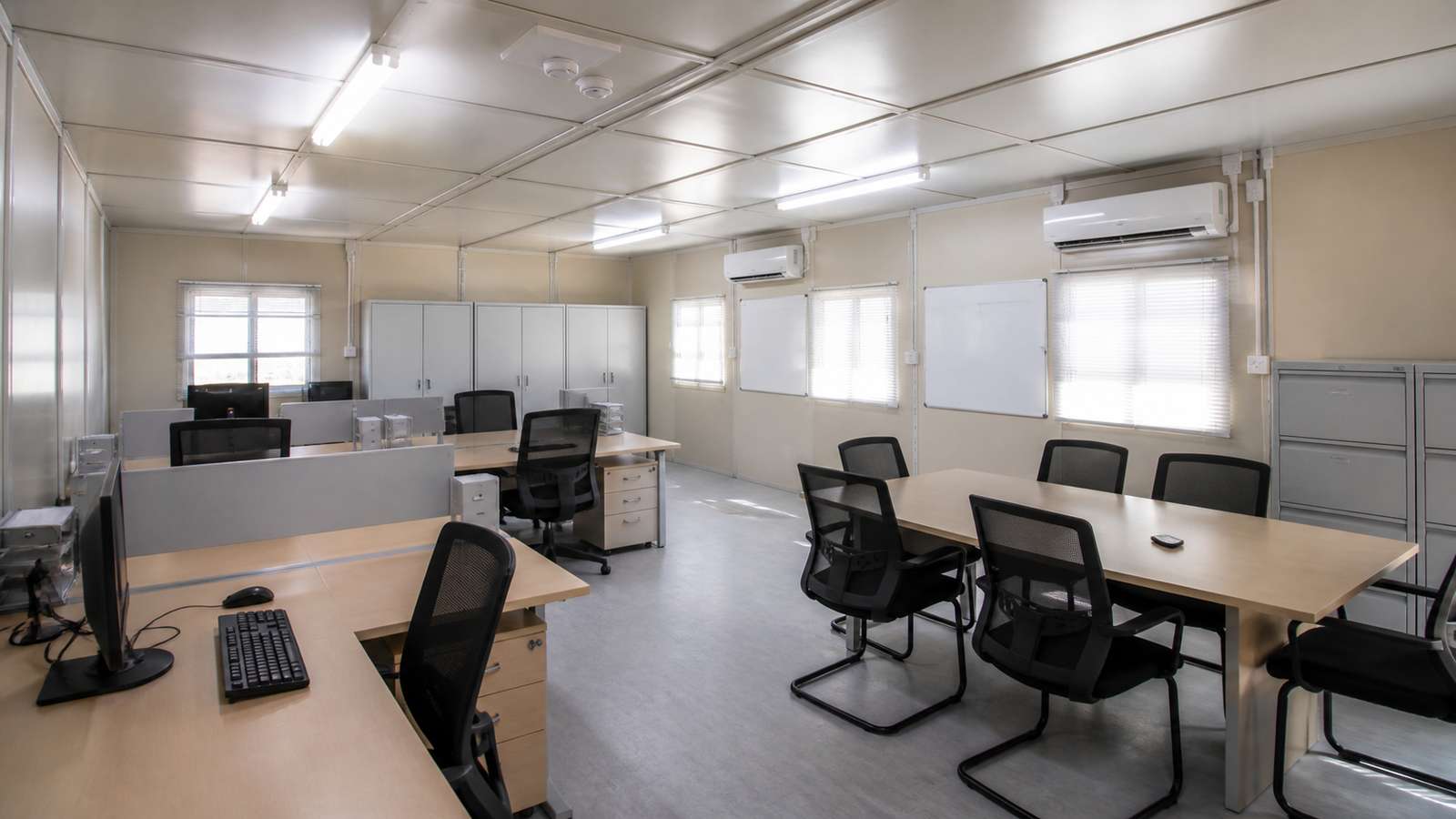 Unidades modulares de oficinas y alojamiento para un proyecto de gasoducto en Duqm, Omán
