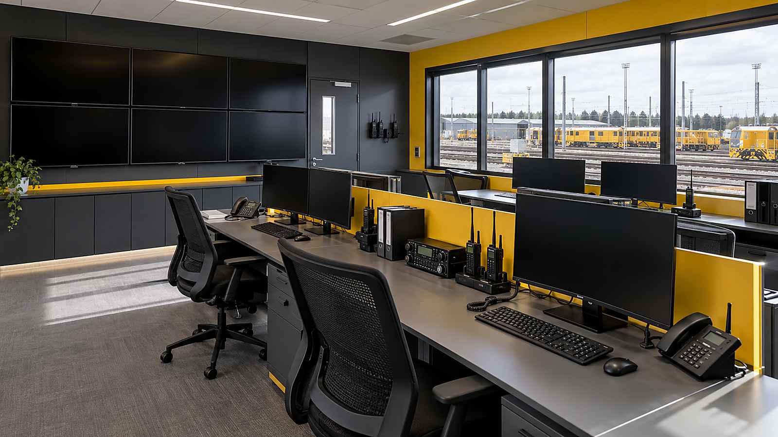 Modular Rail Maintenance Welfare and Control Facility