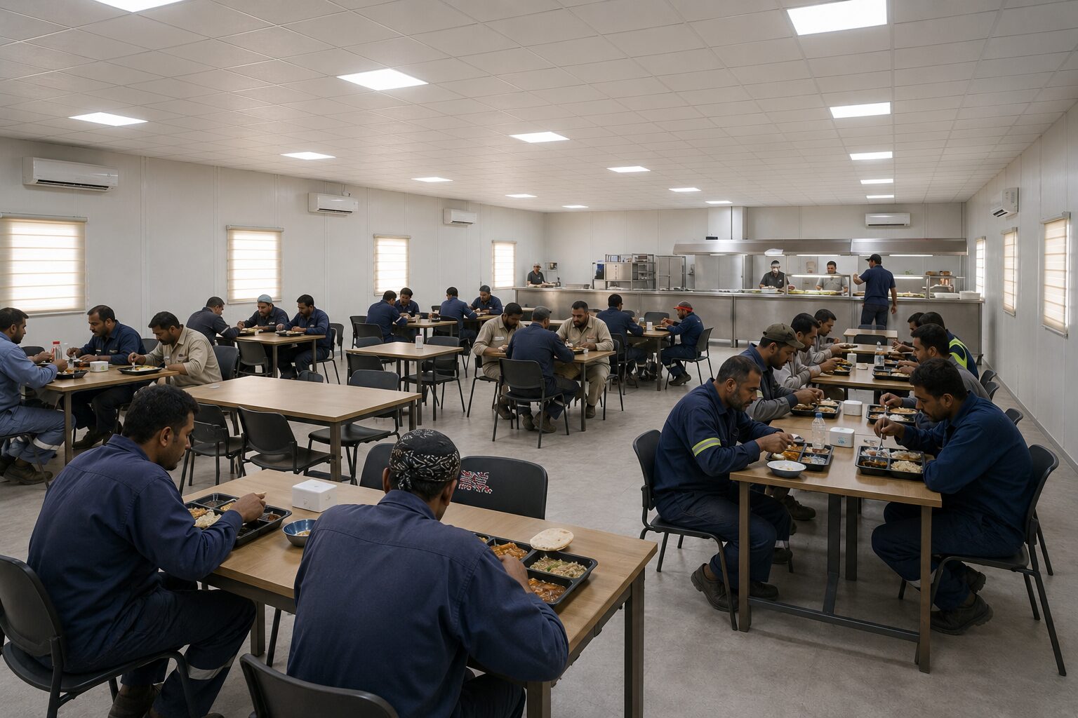 Modular Accommodation Camp for Oil & Gas Pipeline Construction in Basra, Iraq (2024)