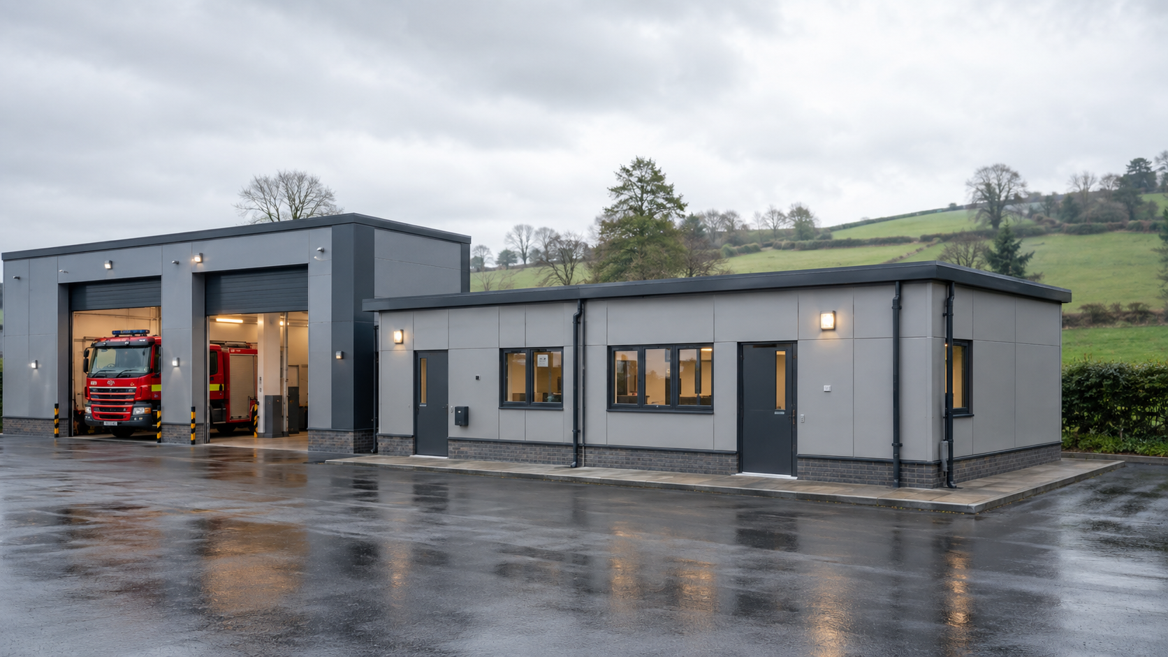 UK Fire Station Procures a Modular Building: What Does the 15-Day Contract Period Reveal About Emergency Facilities?