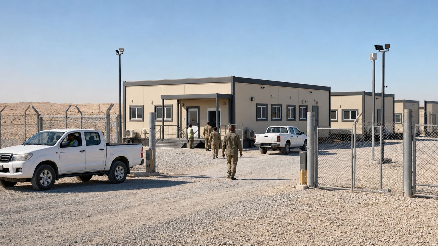 Military Modular Camp in Abu Dhabi | Prefabricated Defense Base Buildings