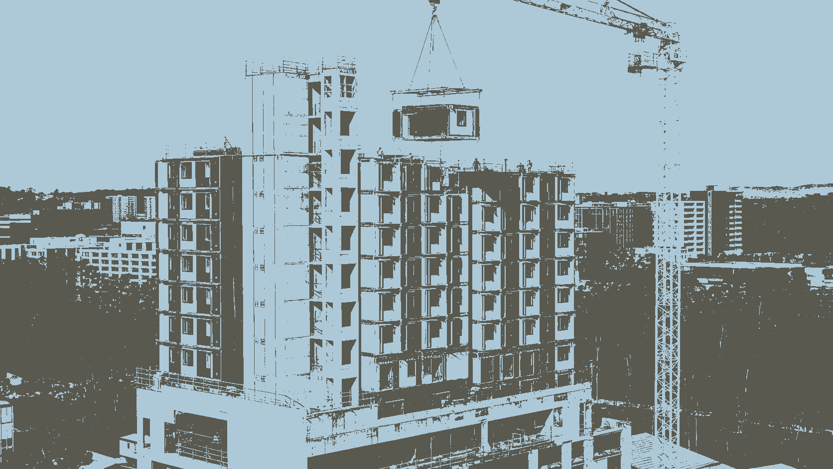 Module Installation Begins on Australia’s 20-Storey Student Housing Project with 528 Units