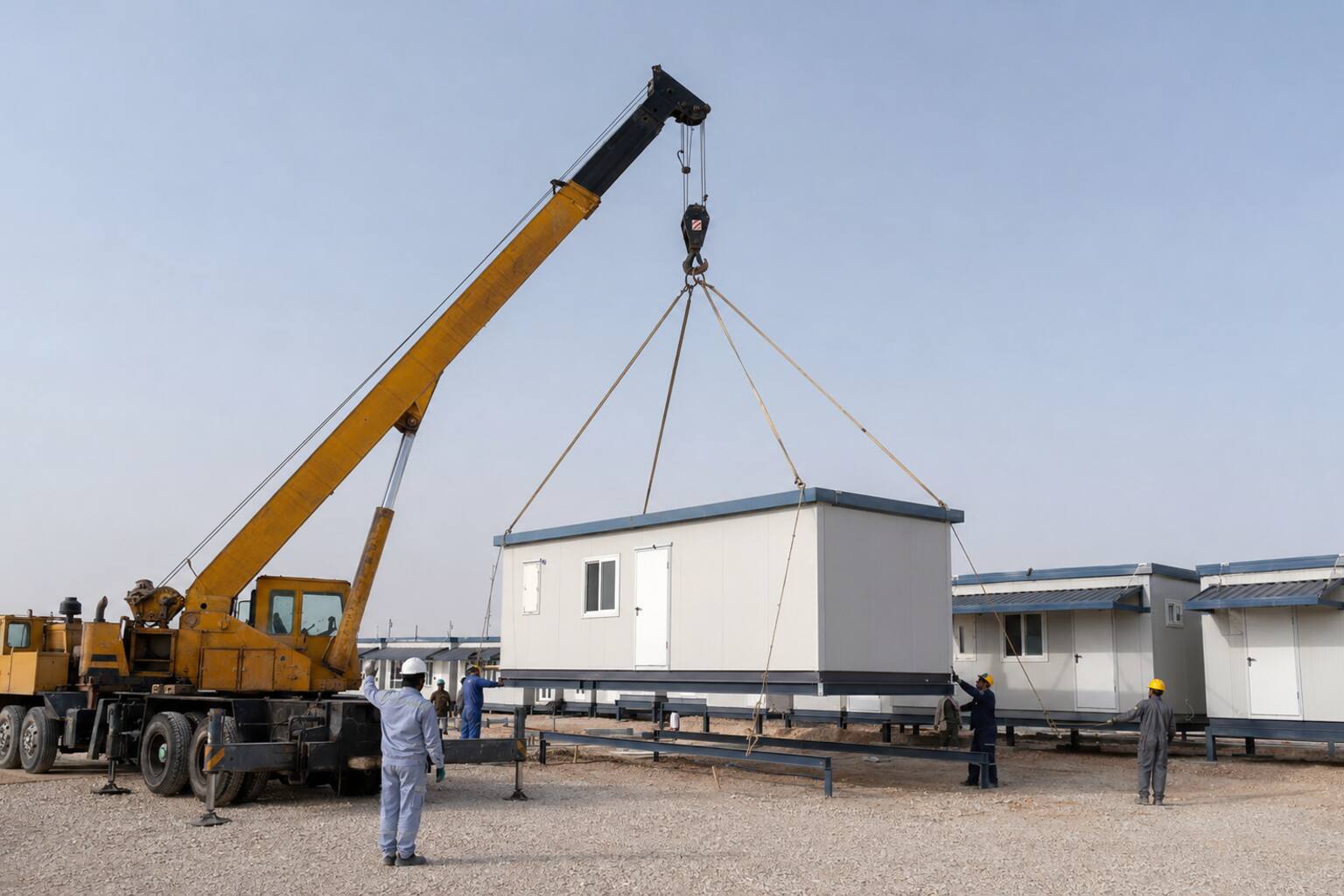 Modular Accommodation Camp for Natural Gas Processing Project in Al Khobar, Saudi Arabia