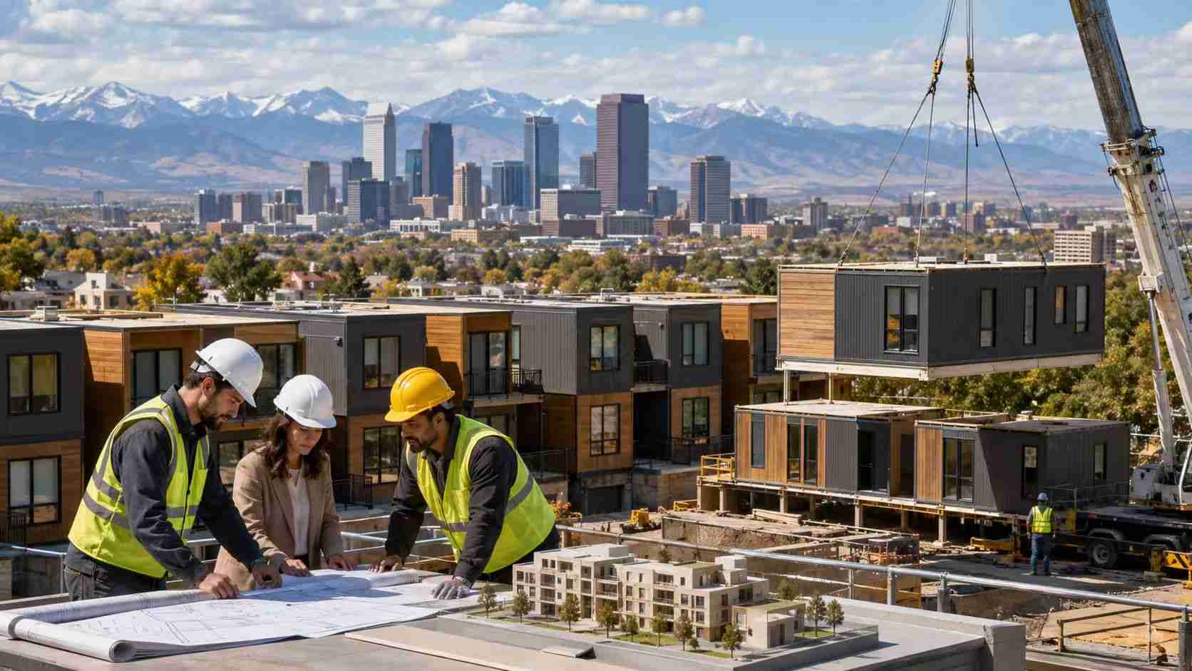 Le logement modulaire peut-il contribuer à remédier à la pénurie de logements ? Un nouveau projet à Denver offre des informations pratiques