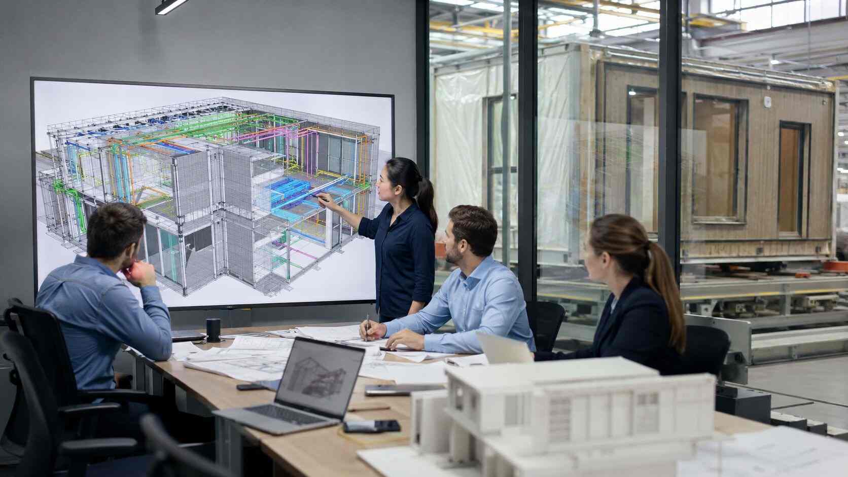 Building Information Modeling (BIM) Enhances Digital Collaboration in Modular Construction