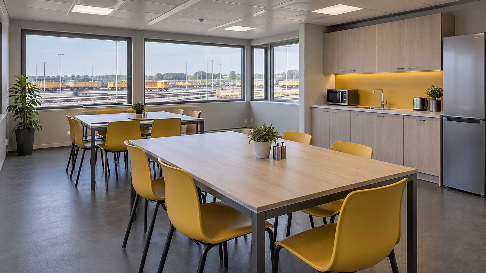 Modular Rail Maintenance Welfare and Control Facility
