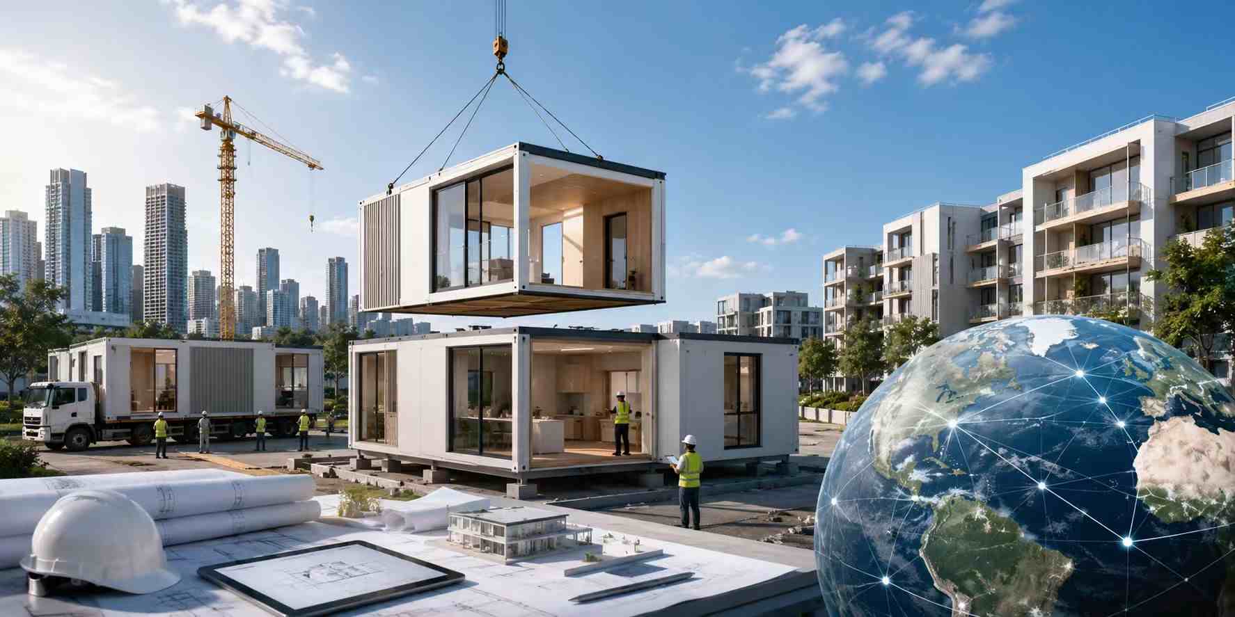¿Por qué las casas modulares se están convirtiendo en una solución clave para la escasez mundial de viviendas?