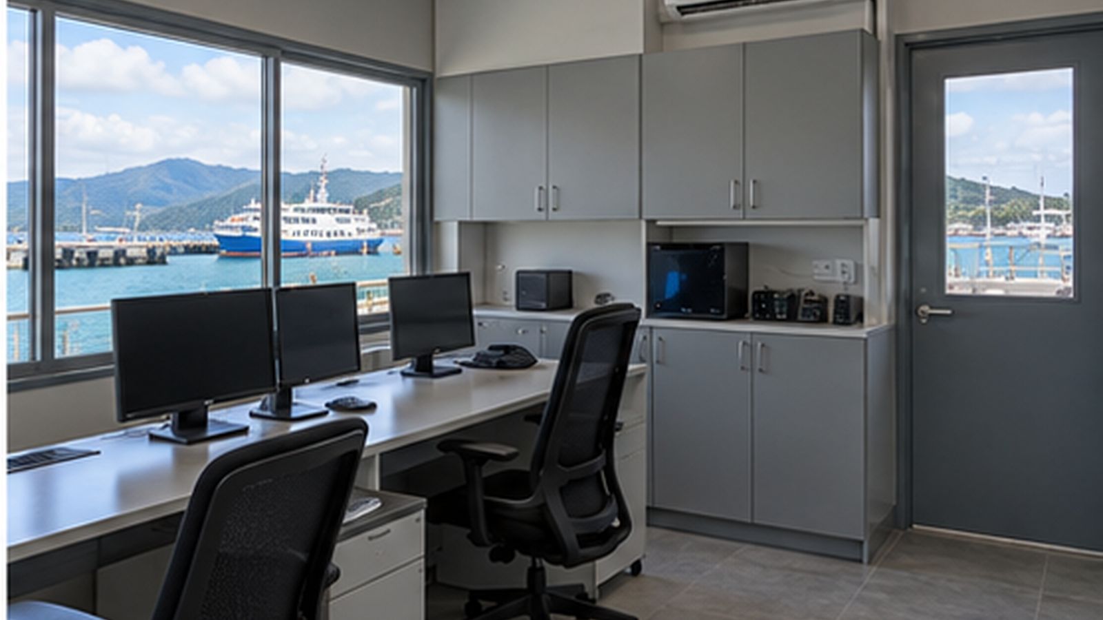 Modular Coastal Ferry Passenger Support Facility