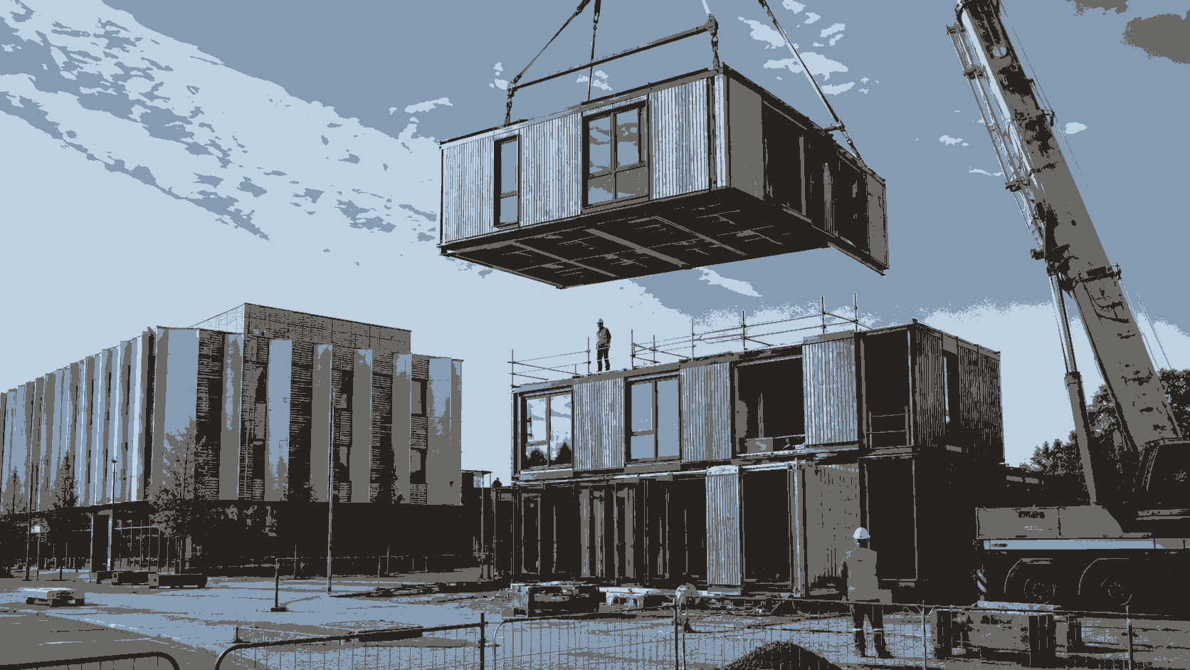 Les méthodes modernes de construction continuent de soutenir les projets de bâtiments publics au Royaume-Uni