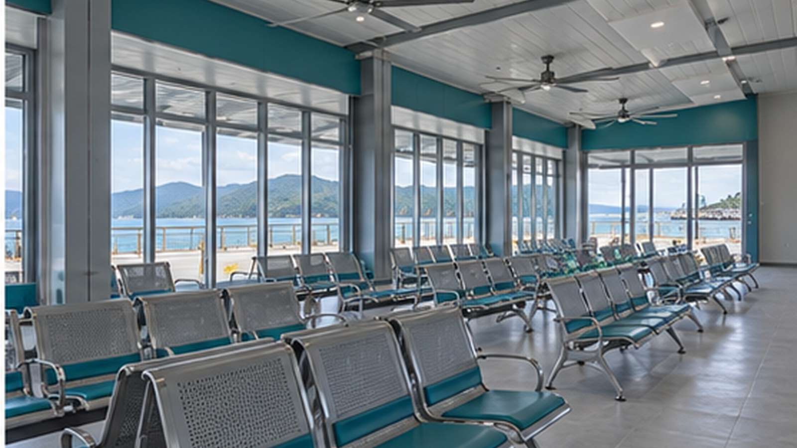 Modular Coastal Ferry Passenger Support Facility