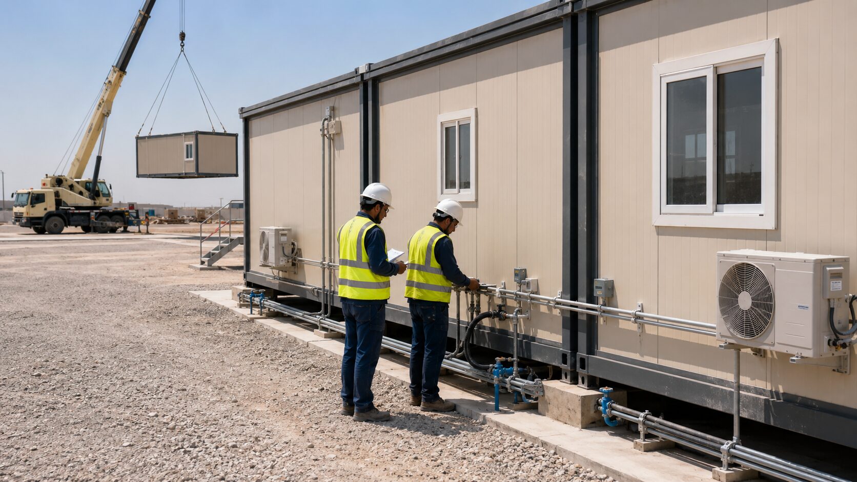 Modular Oilfield Accommodation Camp in Iraq | Oil and Gas Mobile Building Case Study