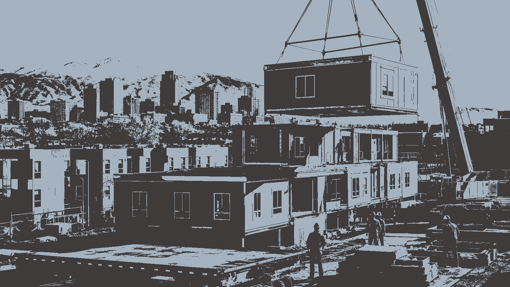 El proyecto de viviendas asequibles de Denver utiliza la construcción modular para acelerar la entrega