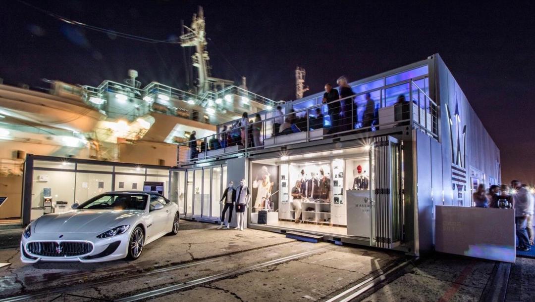 Waterfront Two-Story Container Showroom | Mobile Housing Case Study
