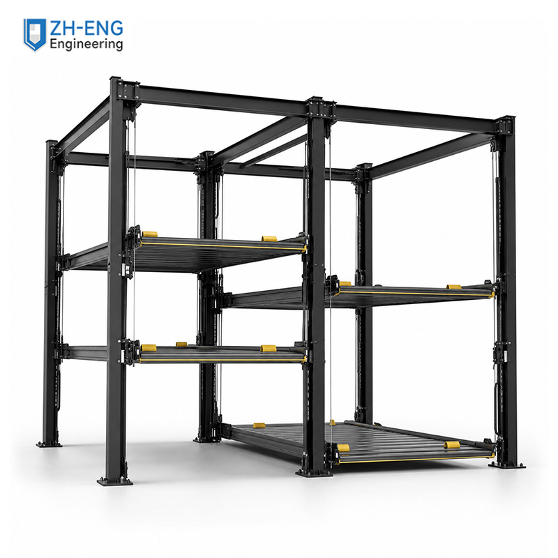 4‑post Multi‑level Car Parking Lift