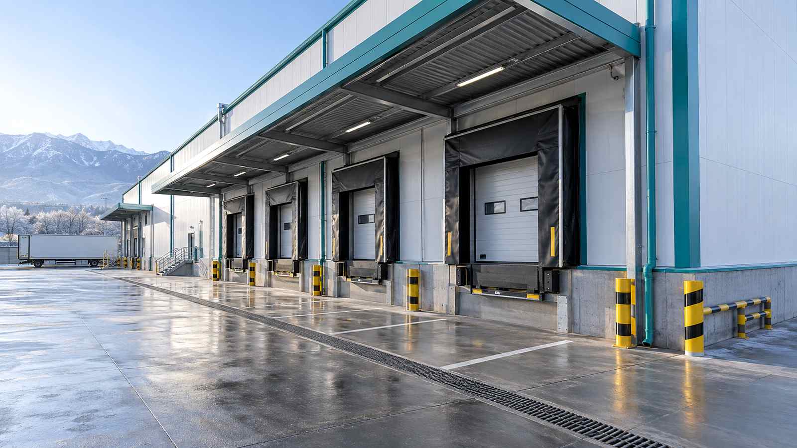 Modular Cold-Chain Produce Inspection and Packing Facility