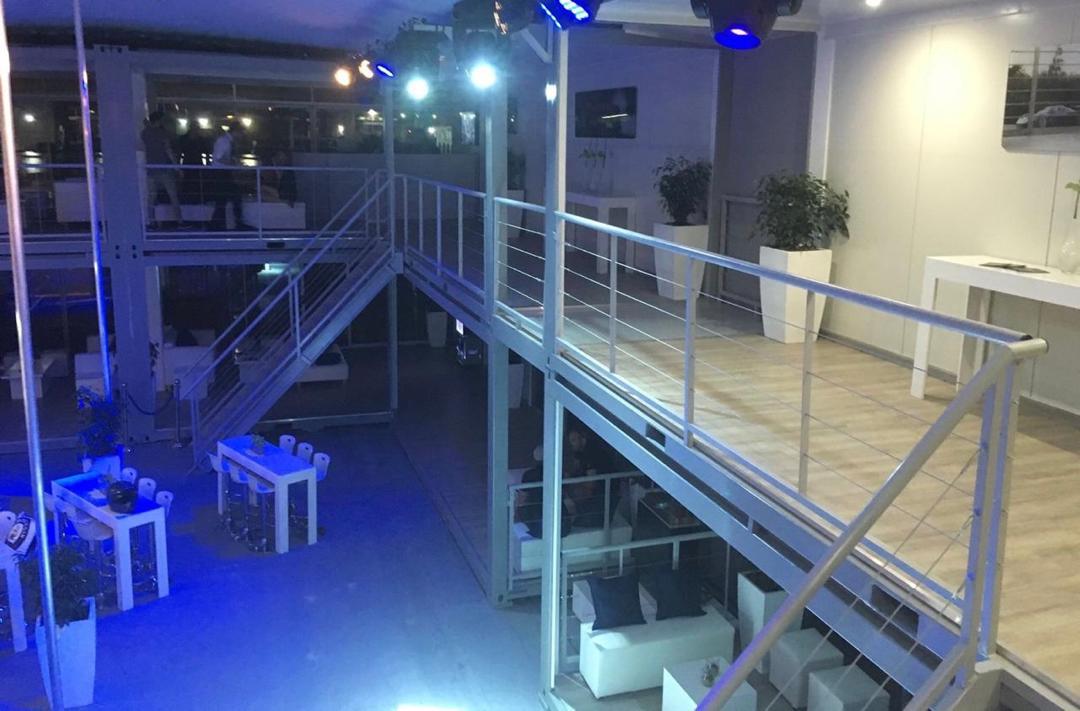 Waterfront Two-Story Container Showroom | Mobile Housing Case Study