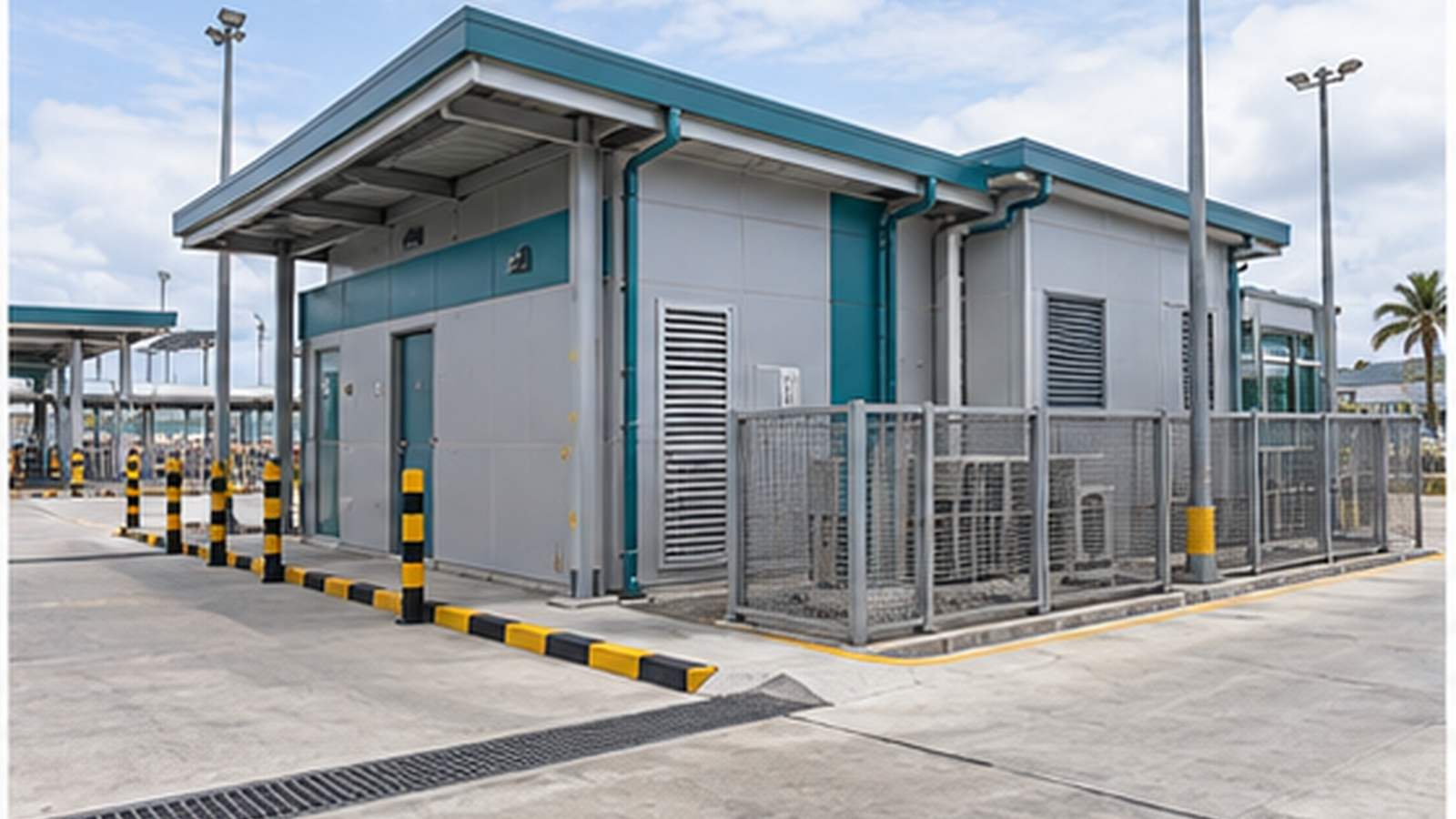 Modular Coastal Ferry Passenger Support Facility