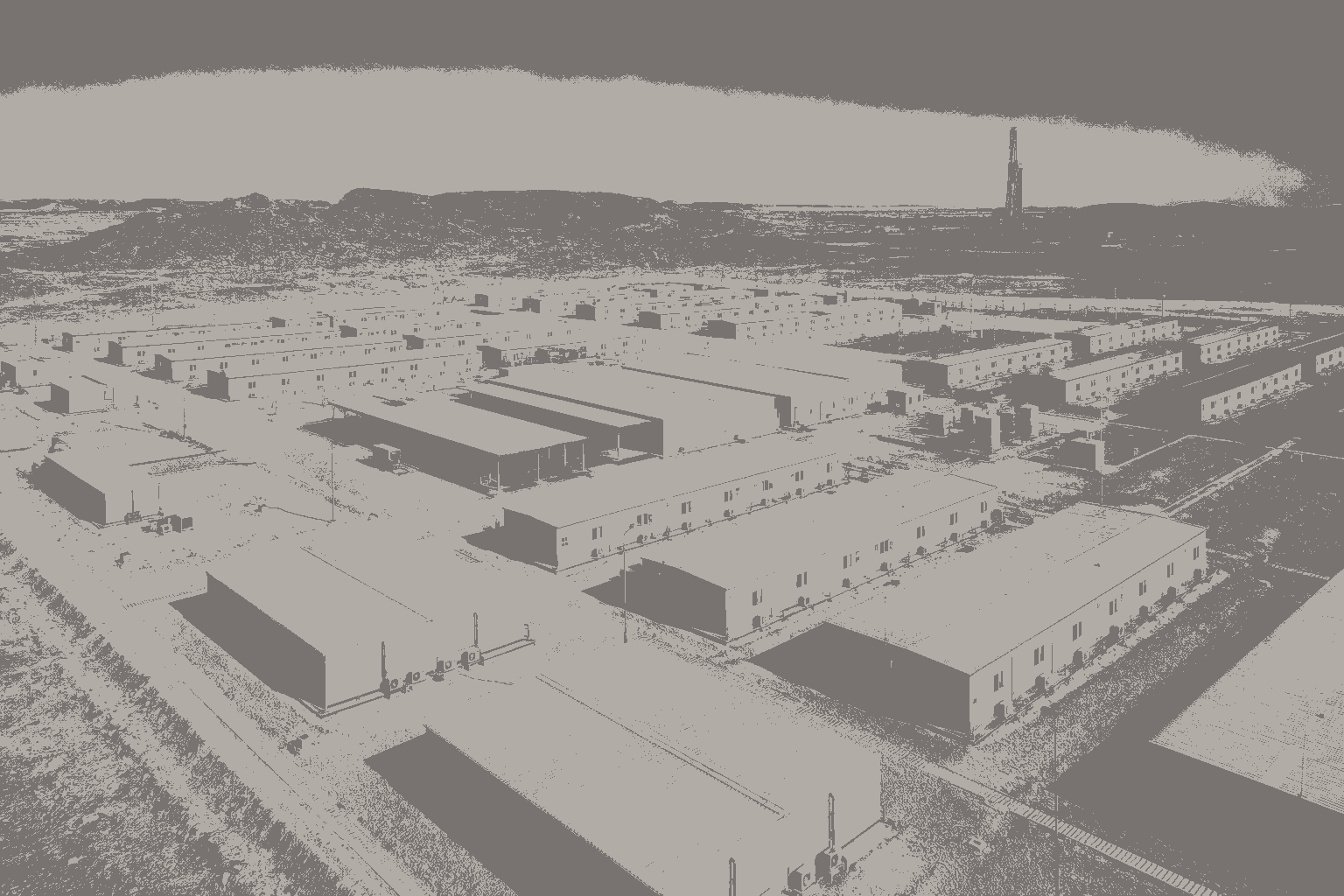 Modular Workforce Camp for Remote Natural Gas Processing Project in Alberta