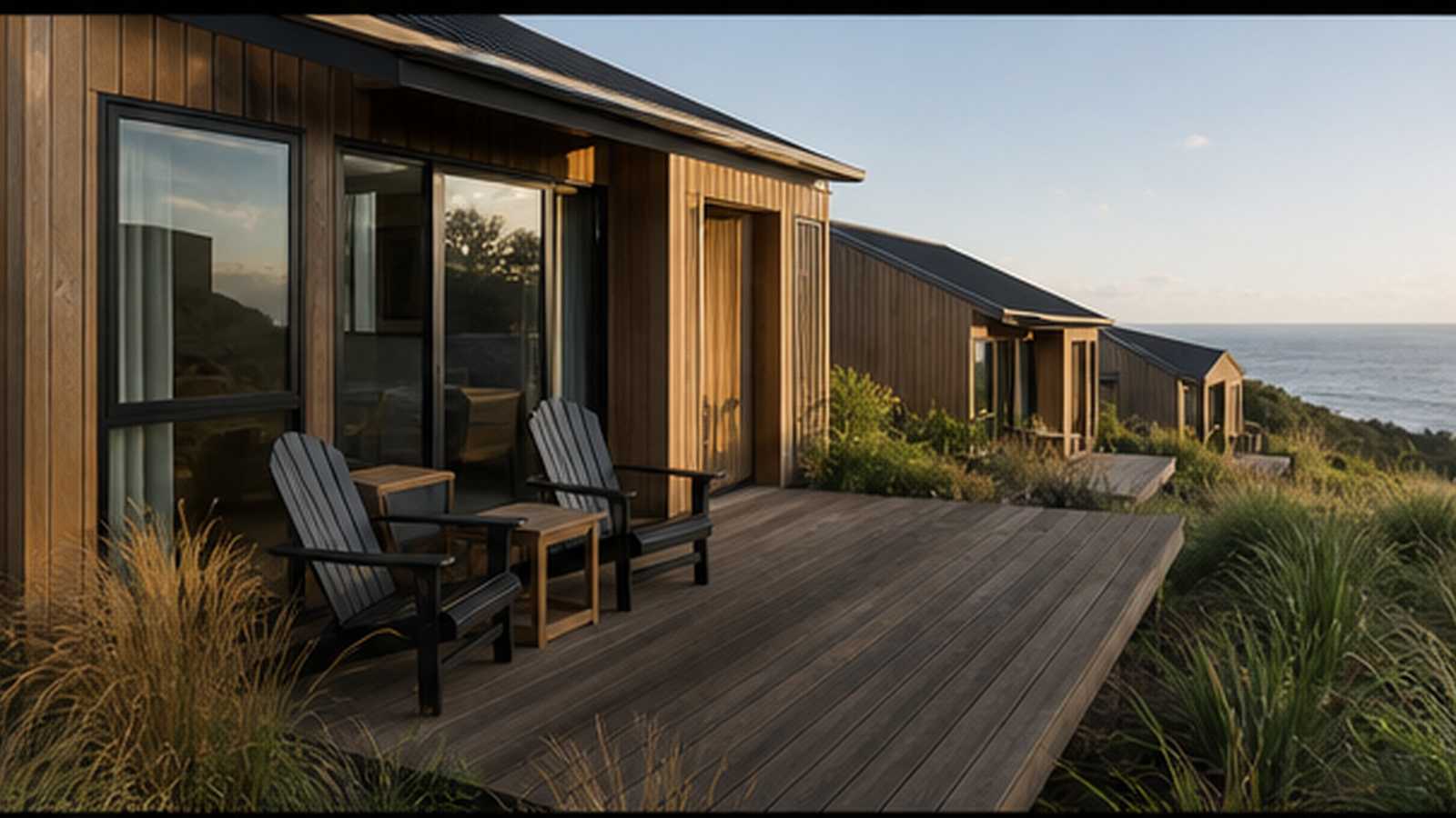 Coastal Modular Eco-Resort Cabin Cluster