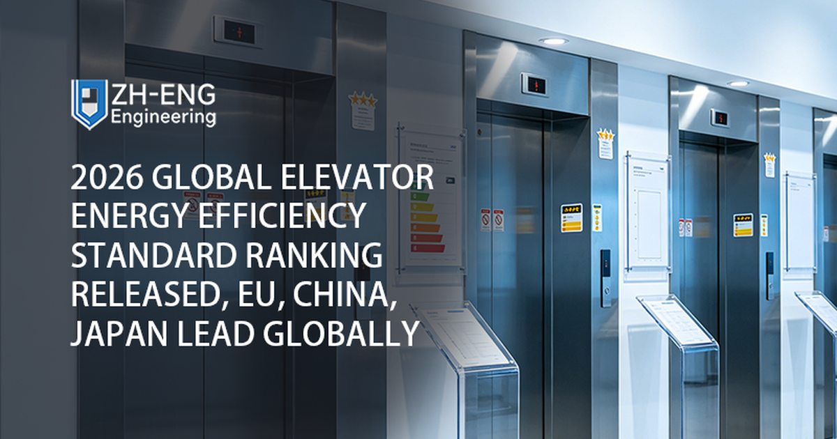 Pubblicata la classifica globale degli standard di efficienza energetica degli ascensori 2026, UE, Cina e Giappone in testa a livello globale