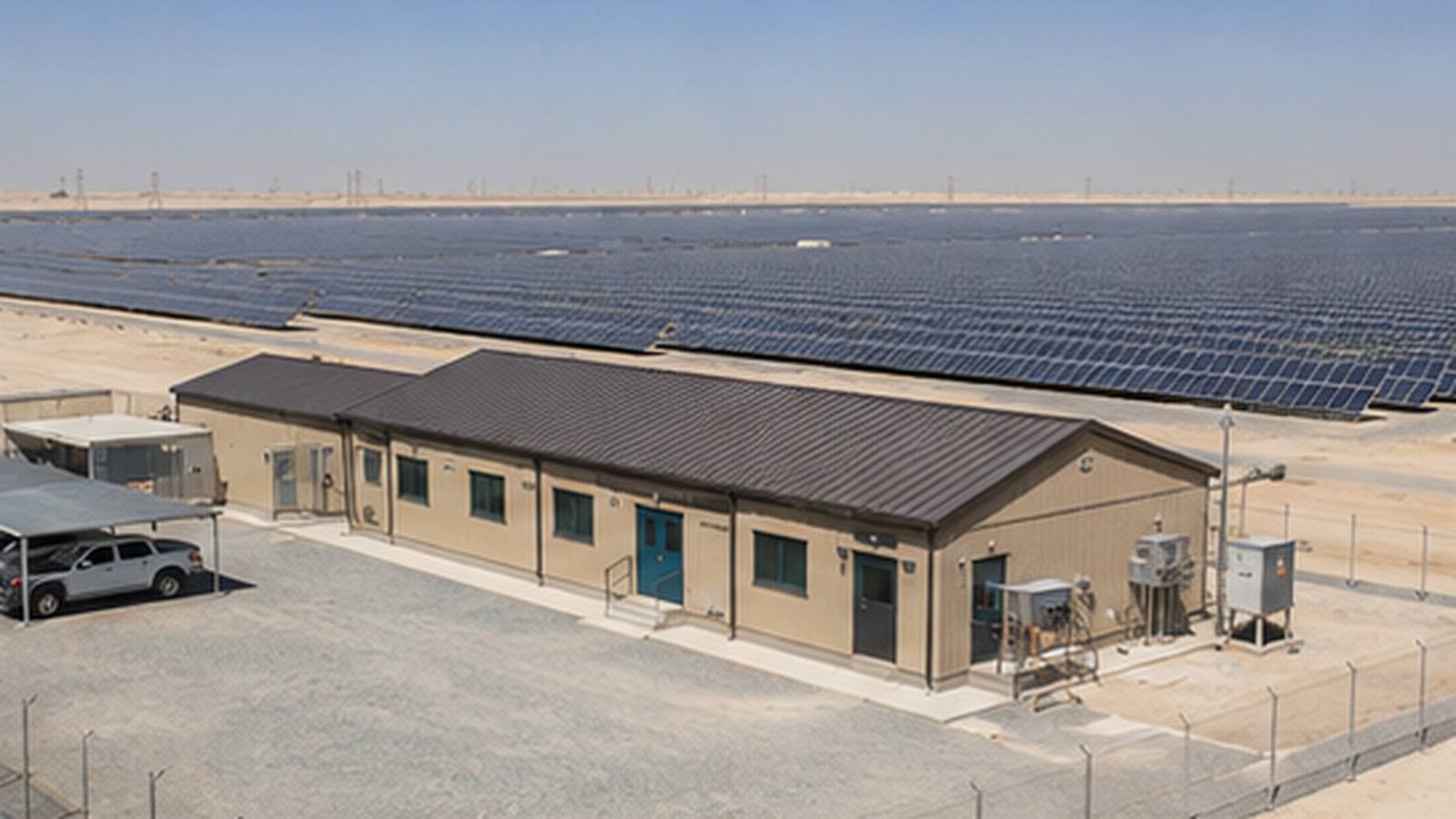 Solar Farm Operations Control and Maintenance Hub