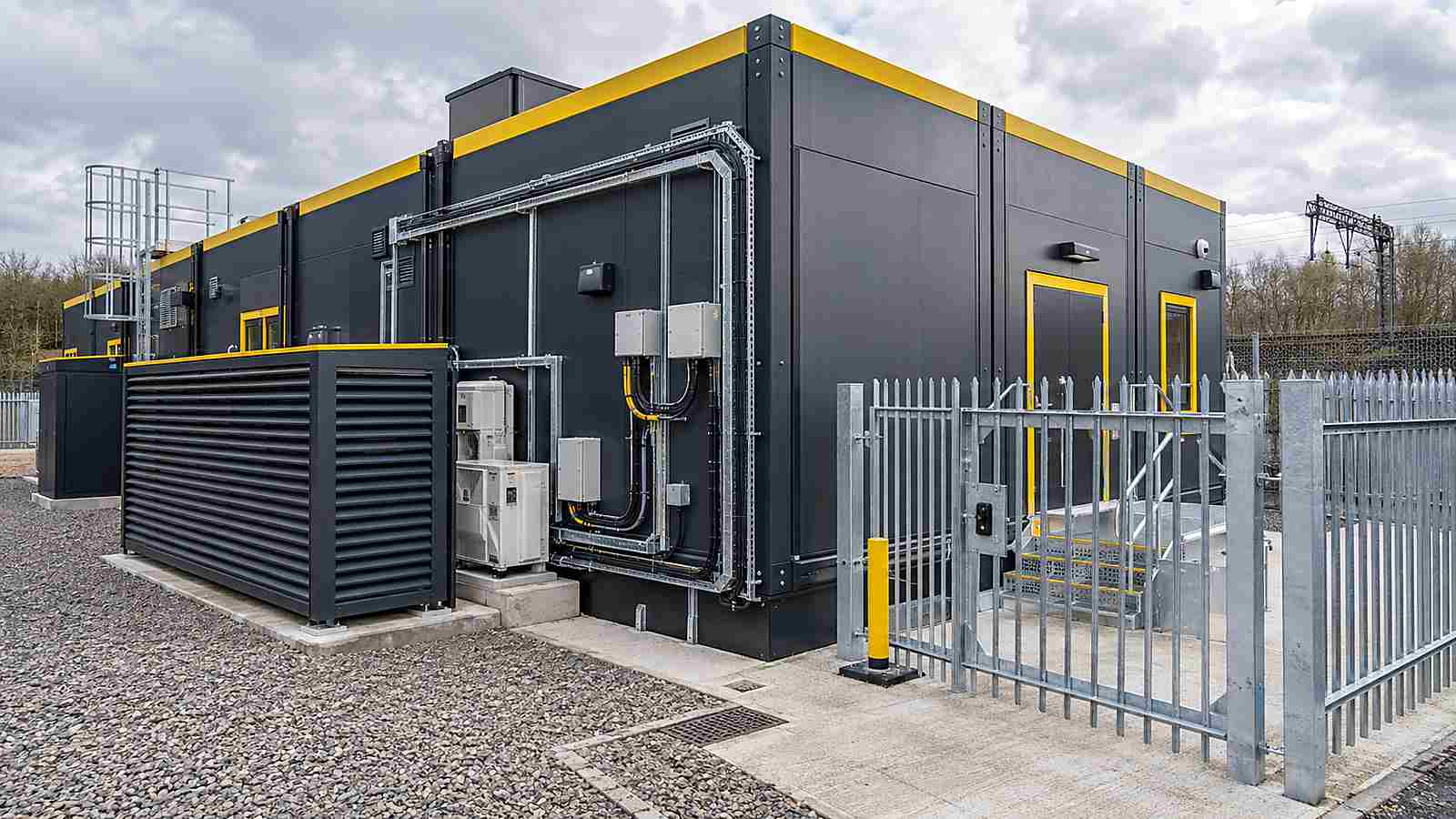 Modular Rail Maintenance Welfare and Control Facility