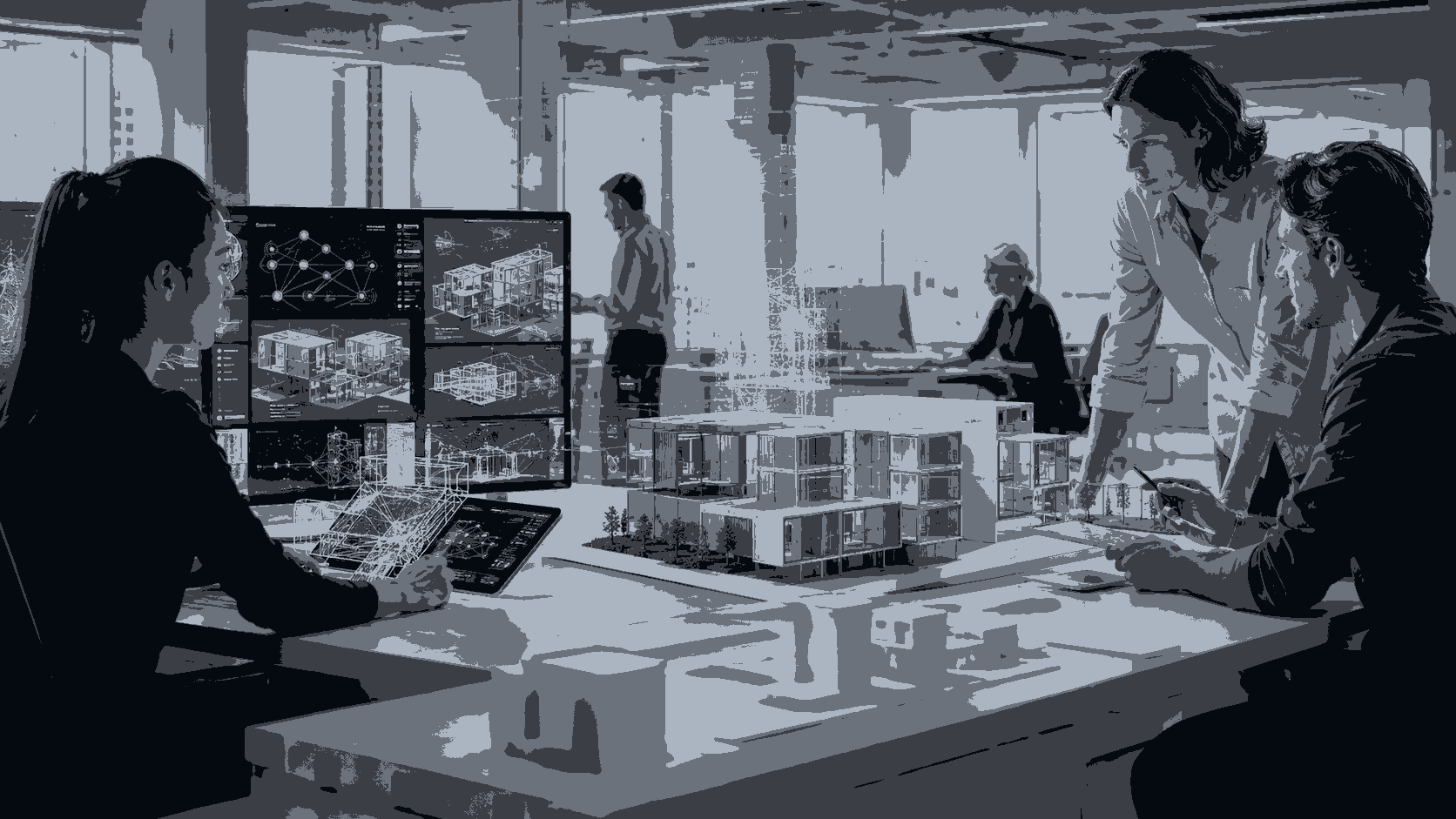 La inteligencia artificial mejora la eficiencia del diseño en la construcción modular