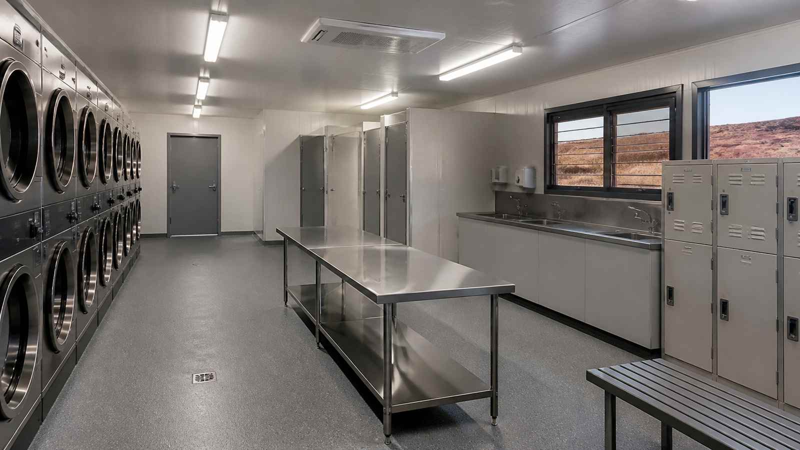 Villaggio modulare per la forza lavoro mineraria Cyclone-Ready per la remota Australia occidentale