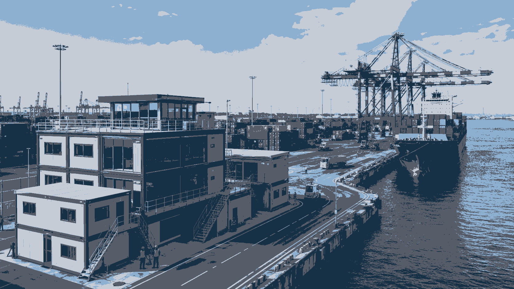 Los edificios modulares de operaciones portuarias mejoran el desarrollo de la infraestructura marítima