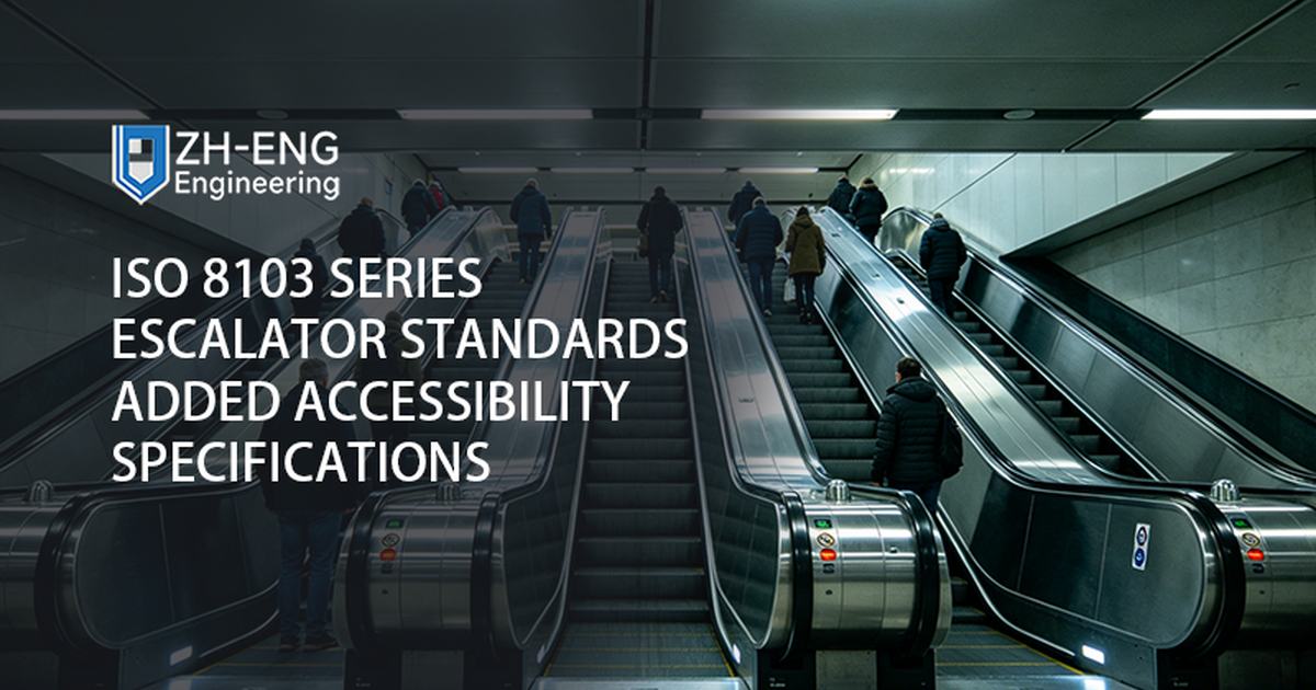 ISO 8103 Serisi Yürüyen Merdiven Standartları Eklenen Erişilebilirlik Özellikleri