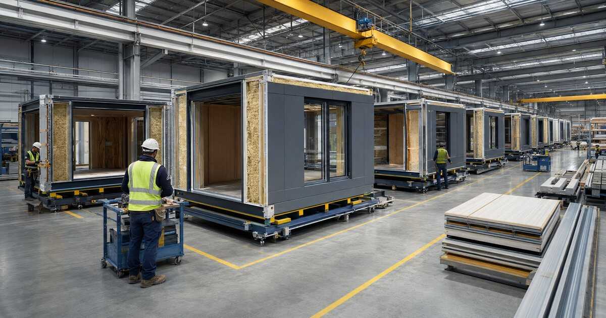 La costruzione snella migliora l'efficienza e la consegna dei progetti negli edifici modulari