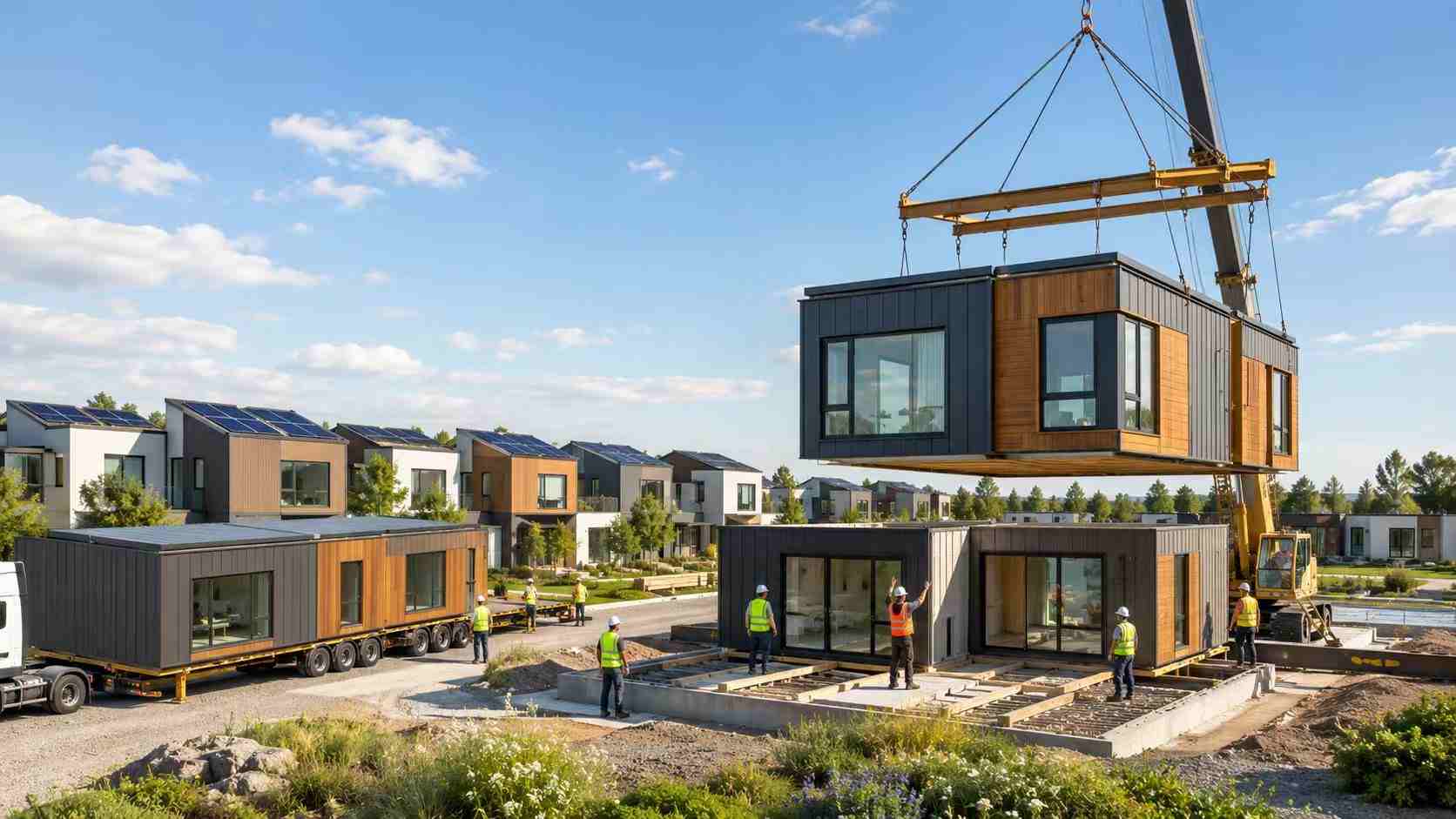Por que casas modulares construídas em fábrica podem reduzir o tempo de construção em mais de 50%? Informações do setor de 2026