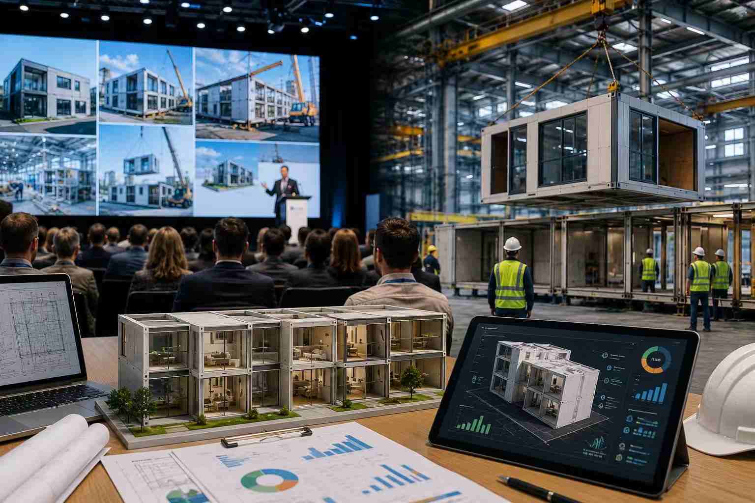 Les événements de construction hors site mettent en lumière la façon dont les méthodes fabriquées en usine améliorent l'efficacité des projets