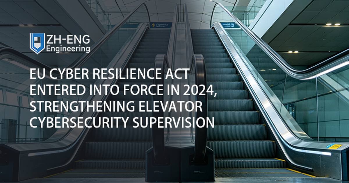 A Lei de Resiliência Cibernética da UE entrou em vigor em 2024, fortalecendo a supervisão da cibersegurança de elevadores
